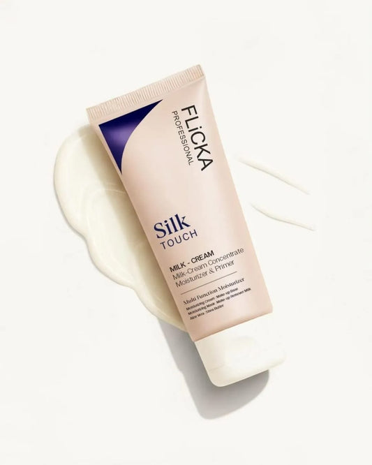 FLiCKA Silk Touch 3‑in‑1 Moisturizer & Primer | Hydrating, Lightweight, Long‑Lasting | Pore Minimizer
