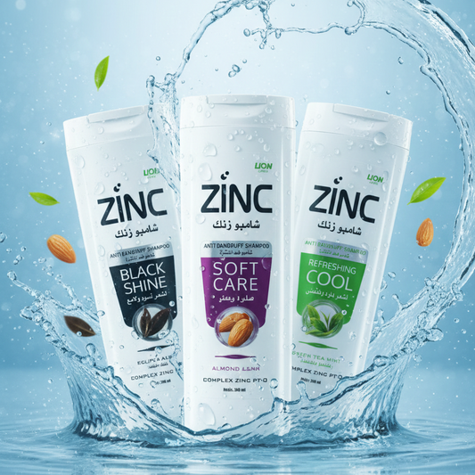 ZINC Anti-Dandruff Shampoo | For Men & Women | Complete Zinc Pro Formula