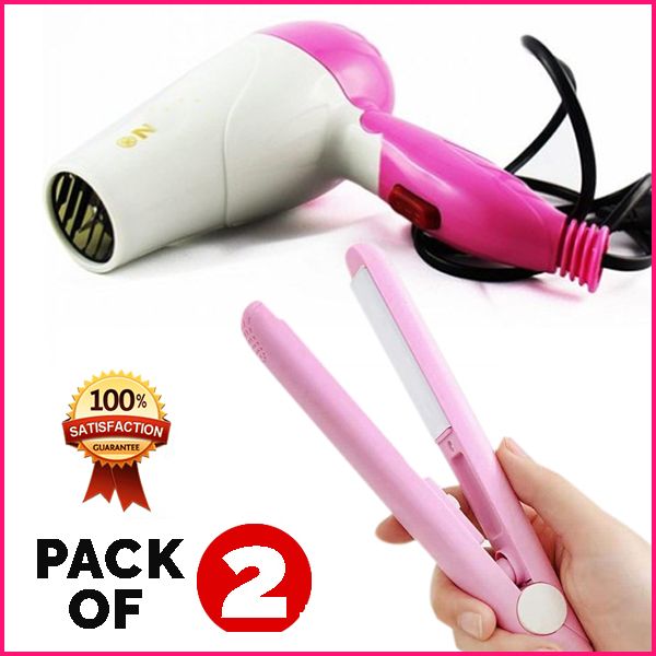Combo of Hair straightener and dryer